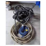 Lot Of Sump Pump Hose And Connections SF-10, 1 1/2" Discharge, Blue