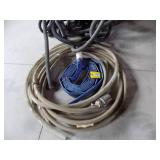Lot Of Sump Pump Hose And Connections SF-10, 1 1/2" Discharge, Blue