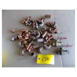 Plumbing copper Fittings & Brass Valves ½ – ¾