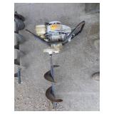 Jiffy Ice Drill / Auger with Dirt Auger & Ice Auger     