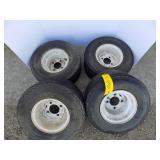 4 Trailer Tires – 4 Hole Rims