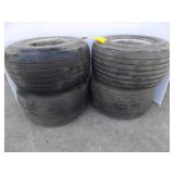 4 Trailer Tires, 4 Hole     
