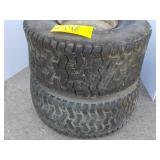 2 Lawn Tractor Tires / 5 Hole    