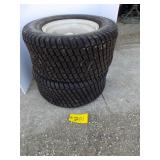 2 Lawn Mower Tires & Rims