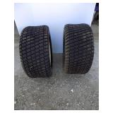 2 Lawn Mower Tires & Rims