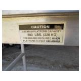 Scaffolding & Braces, Yellow, 60x76, w/ 4x 7’ brace pipes