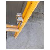 Scaffolding & Braces, Yellow, 60x76, with 2- 7’ brace pipes (In Shed)