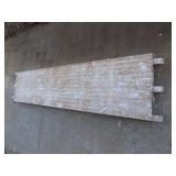 MetalTech Aluminum Scaffolding Platforms, 19”x7’, 75 lbs cap