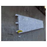 MetalTech Aluminum Scaffolding Platforms, 19”x7’, 75 lbs cap