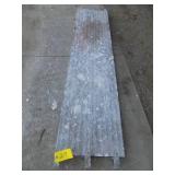 Aluminum Scaffolding Platforms, 19”x7’, 75 lbs cap