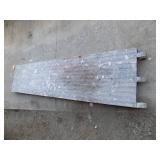 Aluminum Scaffolding Platforms, 19”x7’, 75 lbs cap