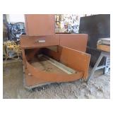 Vintage Metal Cabinet (3 pieces)