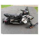 Polaris 600 INDY XCR Snowmobile with Walker Evans Racing Suspension