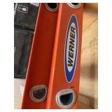 Werner 24 ft Fiberglass Extension Ladder - Type 1A, 300 lbs Capacity