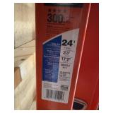 Werner 24 ft Fiberglass Extension Ladder - Type 1A, 300 lbs Capacity