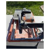 Used RIDGID R4030 7-Inch Wet Tile Saw