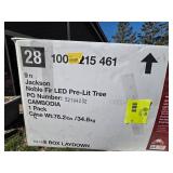 9 ft Jackson Noble Fir LED Pre-Lit Christmas Tree