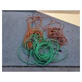 Collection of Outdoor Extension Cords - Assorted Lengths