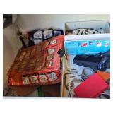 Delta White Metal Storage Trunk with Assorted Tools