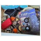 Delta White Metal Storage Trunk with Assorted Tools