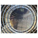 Set of 2 Box Fans by Commercial Electric and Lasko