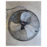 Set of 2 Box Fans by Commercial Electric and Lasko