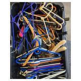 Large Collection of Assorted Clothes Hangers