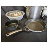 Stainless Steel Cookware Set with KitchenAid Rotor Slicer/Shredder Attachment