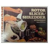 Stainless Steel Cookware Set with KitchenAid Rotor Slicer/Shredder Attachment