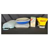 Collection of Kitchen Storage and Vigoro Spreader
