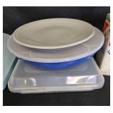 Collection of Kitchen Storage and Vigoro Spreader