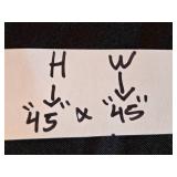 Framed Artwork of Chrysler Building View by Marti Bofarull 45x45