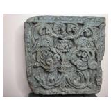 Antique Stone Architectural Relief on Stand