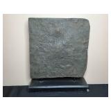 Antique Stone Architectural Relief on Stand
