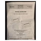 Media Console with Infrared Electric Fireplace