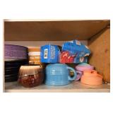 Collection of Home Kitchenware including Plates, Bowls, and Cups