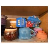 Collection of Home Kitchenware including Plates, Bowls, and Cups