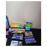 Assorted Kitchen Plastic Wrap, Foil, and Storage Solutions Set - quantities unverified