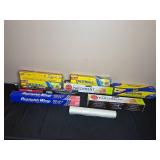Collection of Food Storage and Wrap Products - quantities unverified