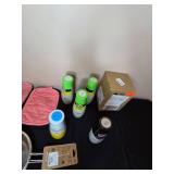 Kitchen Essentials Collection: Oven Mitts, Cooking Spray, and Strainer