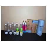 SodaStream Sparkling Water Maker Set with Bottles and CO2 Cylinders