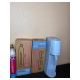 SodaStream Sparkling Water Maker Set with Bottles and CO2 Cylinders