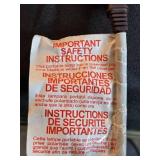 Modern Three-Light Floor Lamp with Glass Cylinder Shades