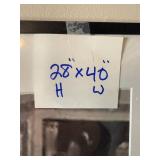 Large Framed Vintage 1921 Group Photograph - 28x40 inches