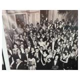 Large Framed Vintage 1921 Group Photograph - 28x40 inches