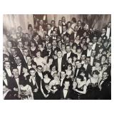 Large Framed Vintage 1921 Group Photograph - 28x40 inches