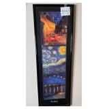 Framed Van Gogh Art Prints Collection - 37 x 12.5 Inches