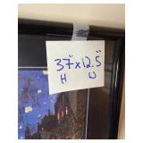 Framed Van Gogh Art Prints Collection - 37 x 12.5 Inches