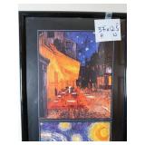 Framed Van Gogh Art Prints Collection - 37 x 12.5 Inches