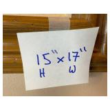 15 x 17 Framed Landscape Painting by Artist Lisa Lauren